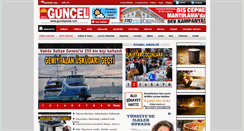 Desktop Screenshot of guncelposta.com